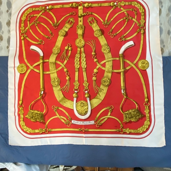 HERMES SILK SCARF - Picture 2 of 3